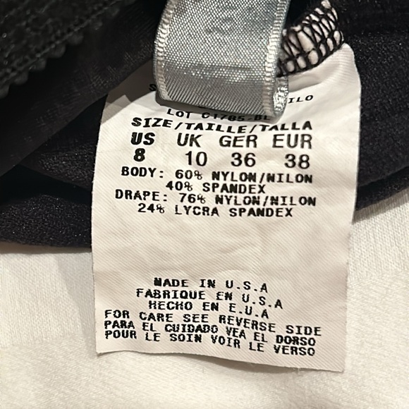 Magic Suit Strapless Black Women’s Bathing suit / size 8 - Picture 6 of 6